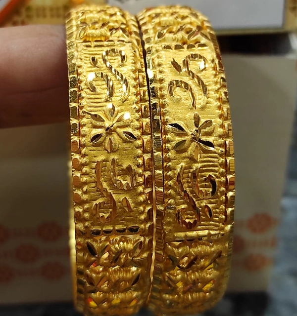 Gold bangles