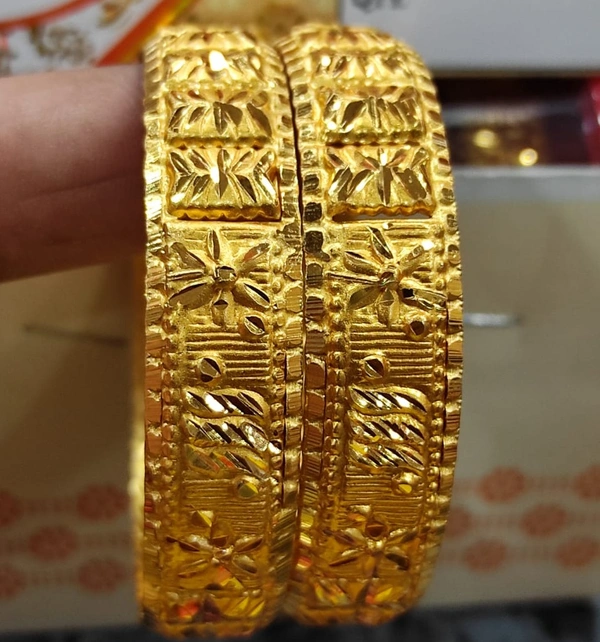 Gold bangles