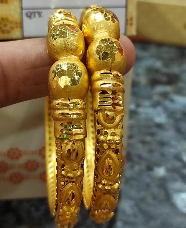 Gold bangles