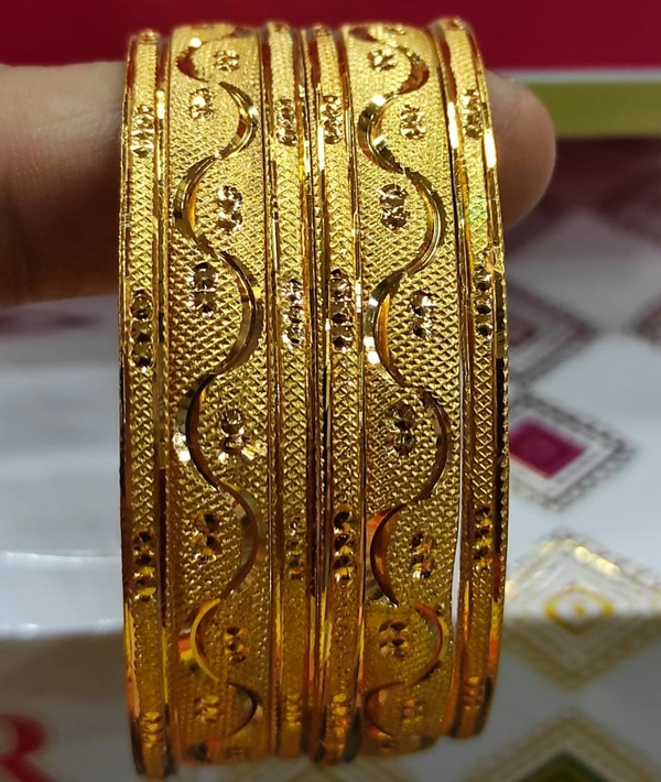 Gold bangles