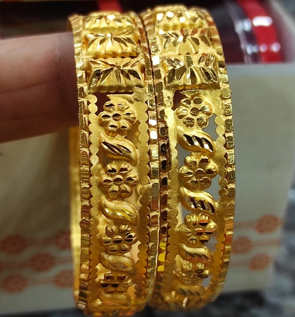 Gold bangles