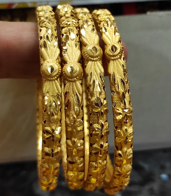 Gold bangles