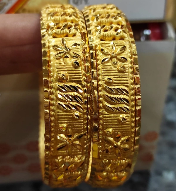 Gold bangles