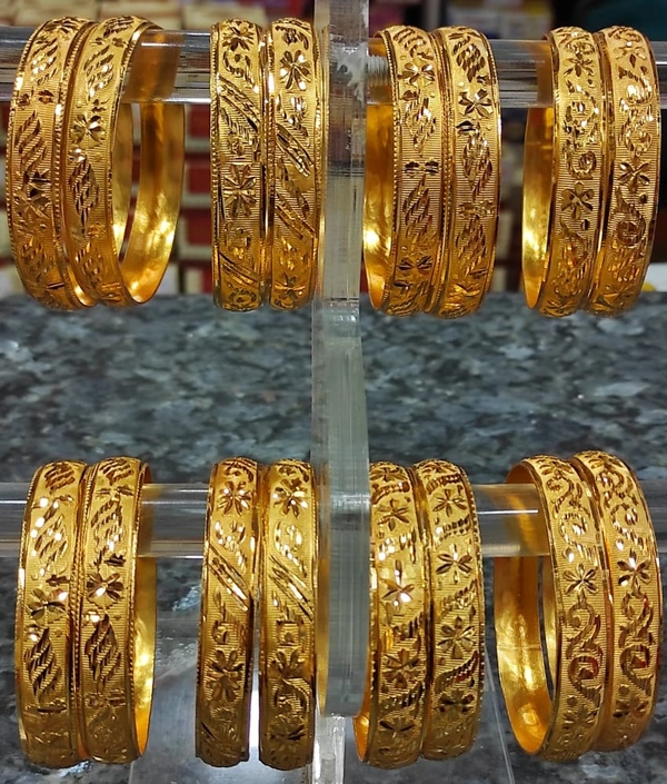 Gold bangles