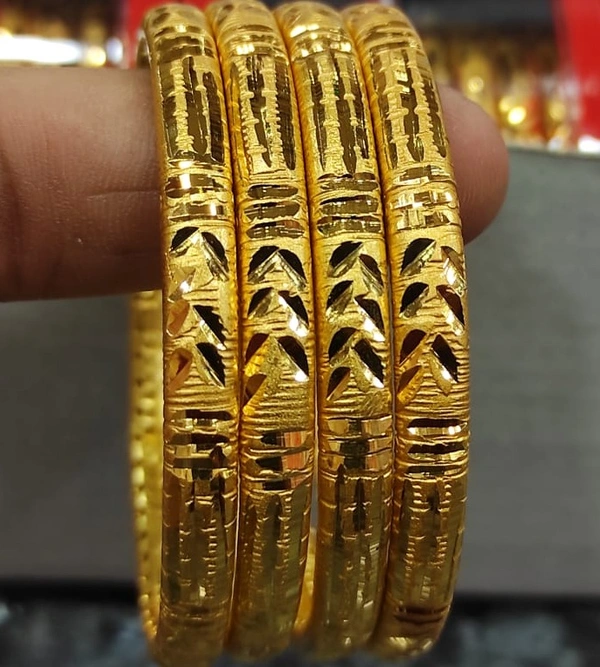 Gold bangles
