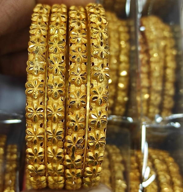 Gold bangles
