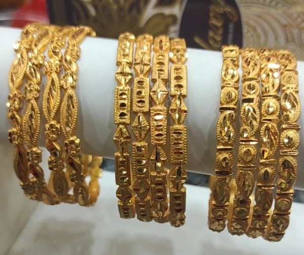Gold bangles