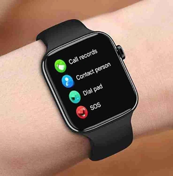i8 Pro Max  Smart Watch Bluetooth Smart Wrist Watch for Smartphones, Bluetooth Smart Unisex Watch for Boys, Girls, Mens and Womens,Smart Watch  - Black