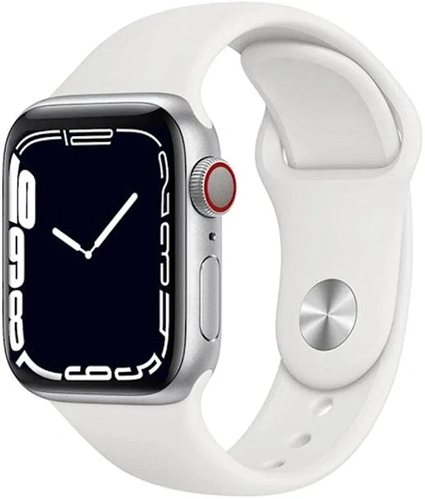 i8 Pro Max  Smart Watch Bluetooth Smart Wrist Watch for Smartphones, Bluetooth Smart Unisex Watch for Boys, Girls, Mens and Womens,Smart Watch  - White