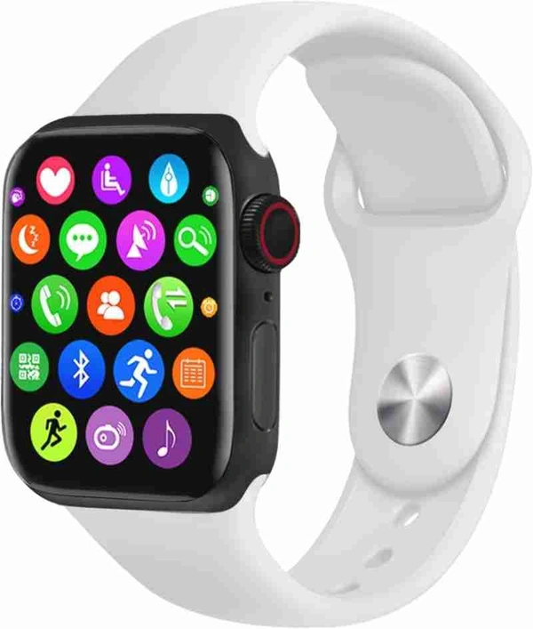 i8 Pro Max  Smart Watch Bluetooth Smart Wrist Watch for Smartphones, Bluetooth Smart Unisex Watch for Boys, Girls, Mens and Womens,Smart Watch  - White