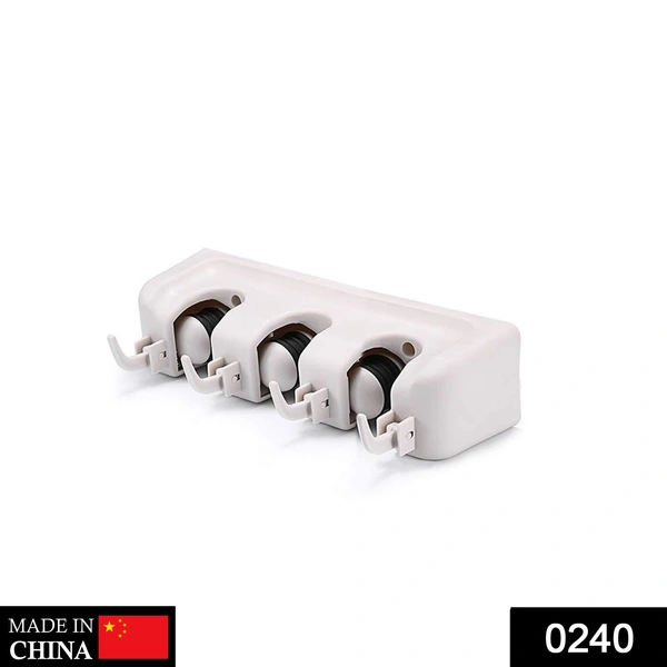 0240 3 Layer Mop and Broom Holder