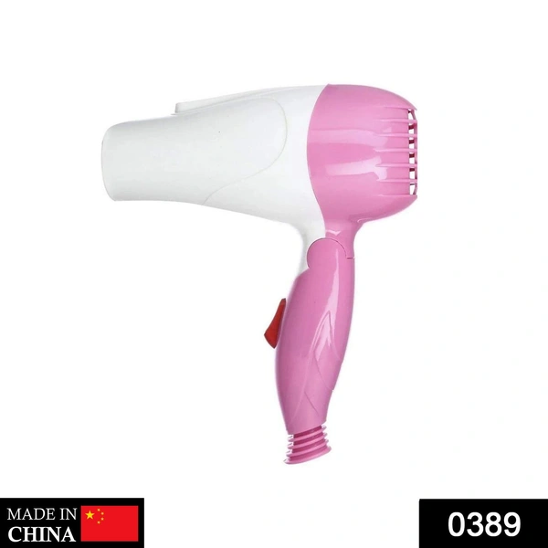 0389 Folding Hair Dryer Hair with 2 speed control
