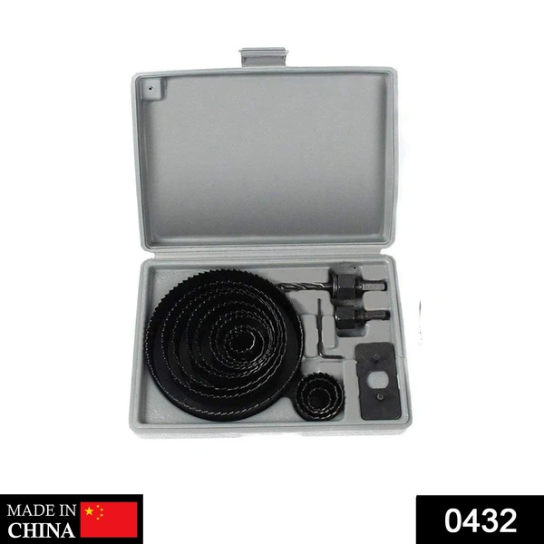 0432 Hole Saw Drill Bit set (16 pcs)
