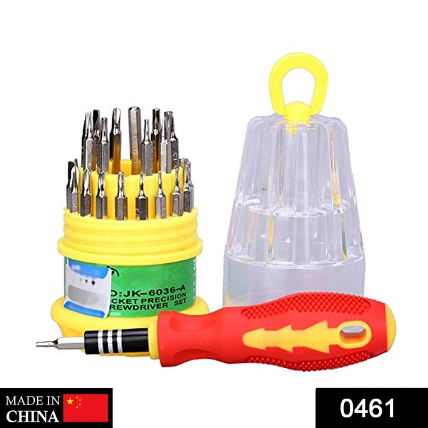 0461 Magnetic 31 in 1 Repairing Screw Driver Tool Set Kit