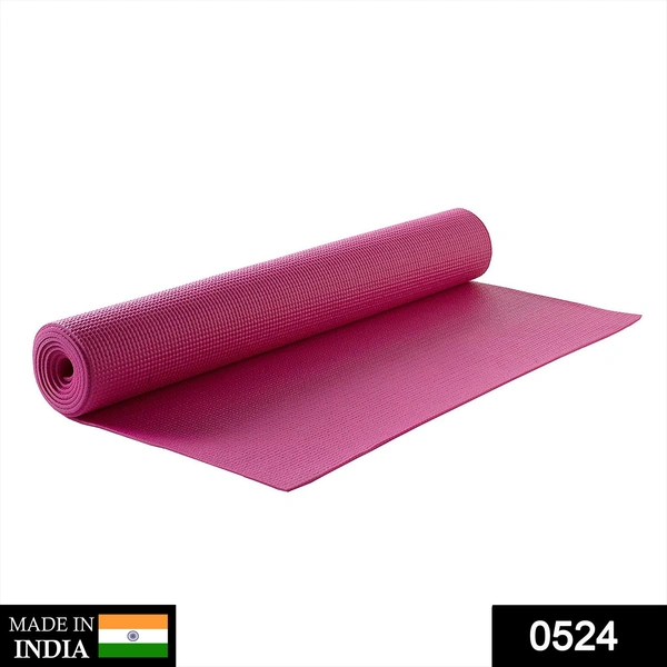 0524_Yoga Mat Eco-Friendly For Fitness Exercise Workout Gym with Non-Slip Pad (180x60xcm) Mix Color