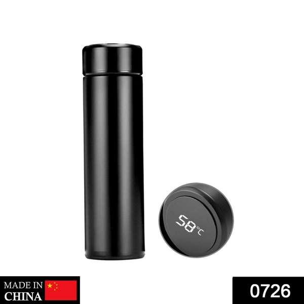 0726 Smart Vacuum Insulated Water Bottle with LED Temperature Display