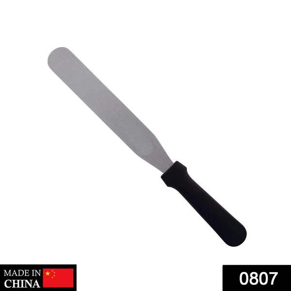 0807 Stainless Steel Palette Knife Offset Spatula for Spreading and Smoothing Icing Frosting of Cake 16 Inch