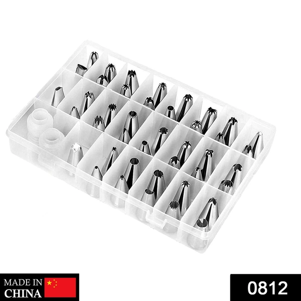 0812 Cake Decorating Nozzle Set, For Bakery