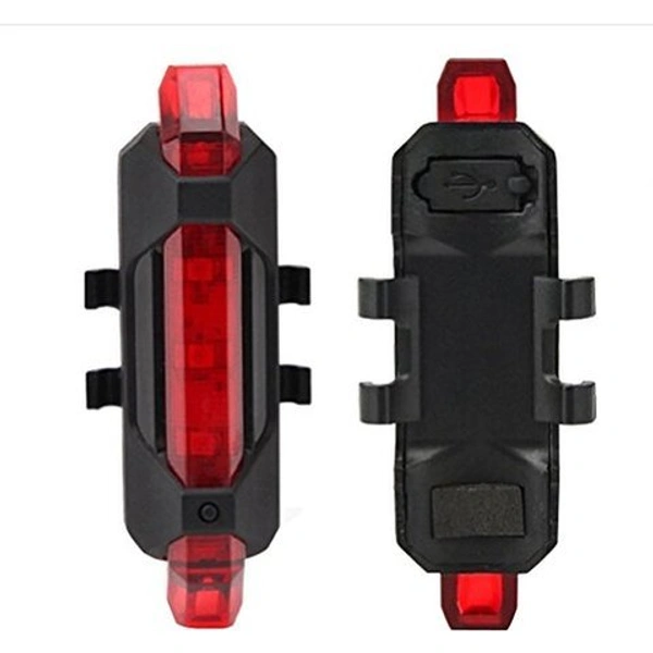 1561 Rechargeable Bicycle Front Waterproof LED Light (Red)