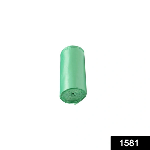 1581 Green Compostable Corn Starch Garbage Bags (17 x 19) (Pack of 30)