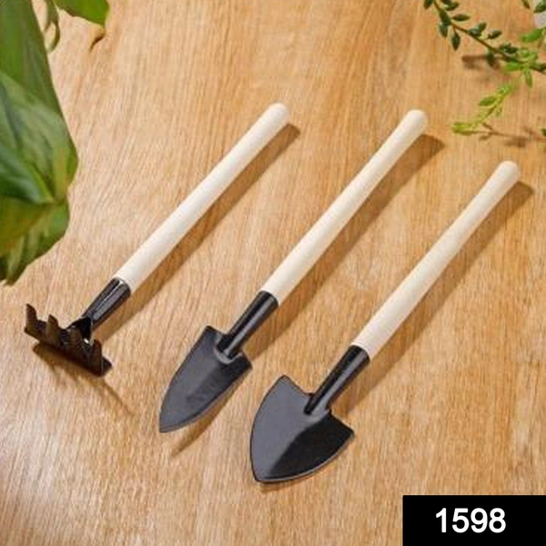 1598 Kid s Garden Tools Set of 3 Pieces (Trowel, Shovel, Rake)
