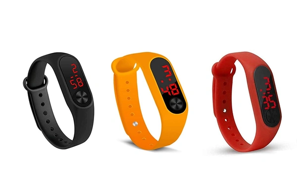 MVS Trendy Digital LED Unisex Bands