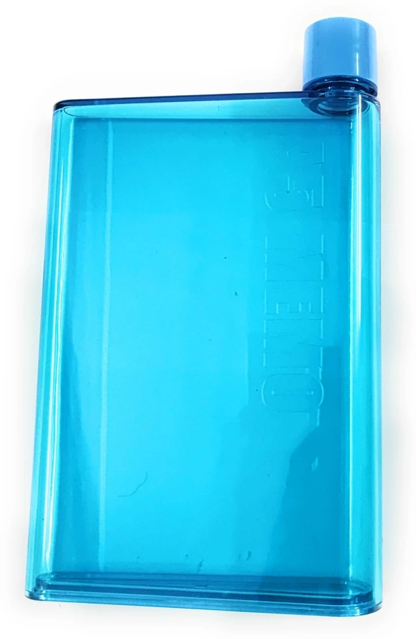 420 ml Notebook A5 Shape Plastic Water Bottle 