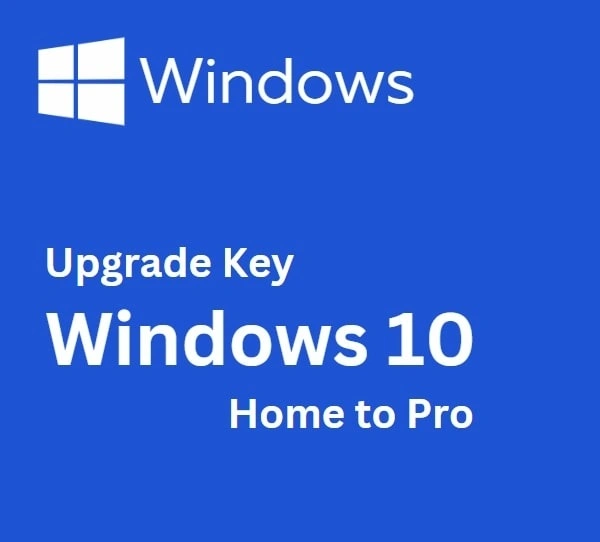WINDOWS 10 HOME TO PRO UPGRADE KEY