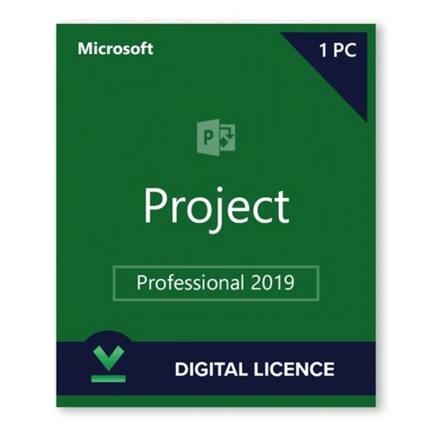 MICROSOFT PROJECT 2019 PROFESSIONAL PRODUCT KEY