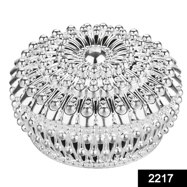 2217 Decorative Bowl with Lid for Candy Box, Dry Fruit Box