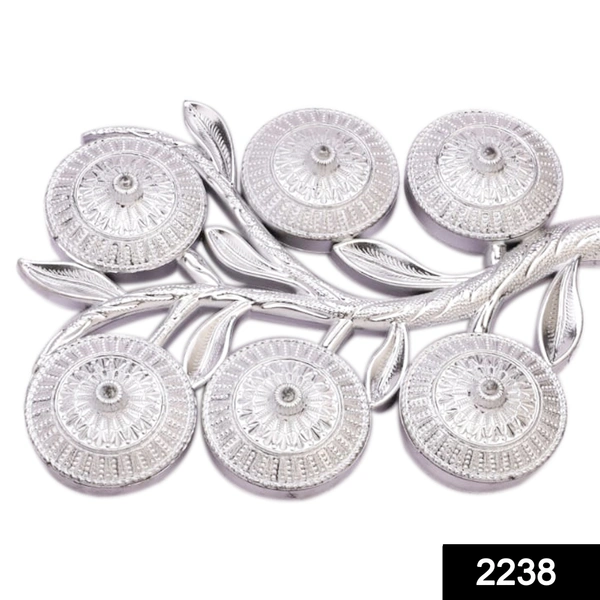 2238 Multipurpose Decorative 6 Storage Tree Shape Mukhwas Dani/Serving Tray