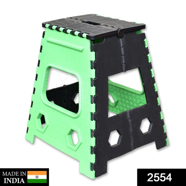 2554 Plastic Foldable Pick n Move Strong Step Stool Table, 23 Inches