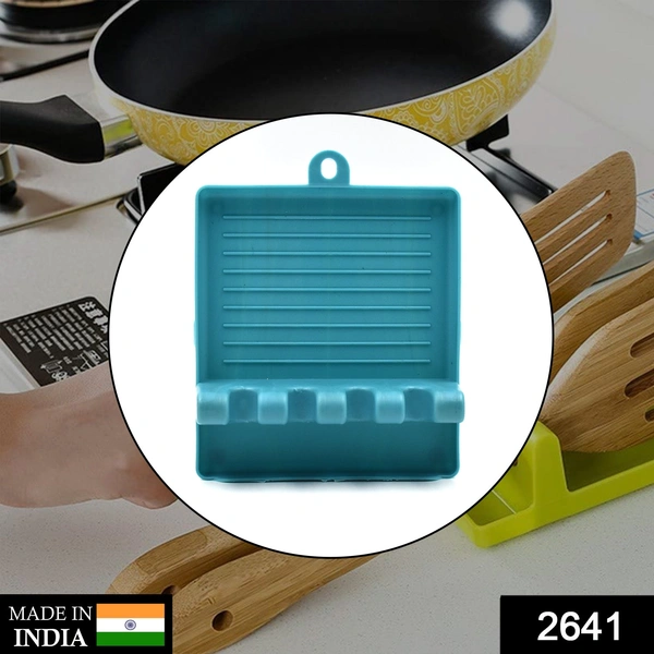 2641 Multi-Functional Spatula Holder/Rest for Kitchen Utensils