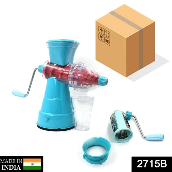 2715 B 4 in 1 Drum Fruit juicer widely used in all kinds of household kitchen purposes for making juices and beverages of types of fruits etc.