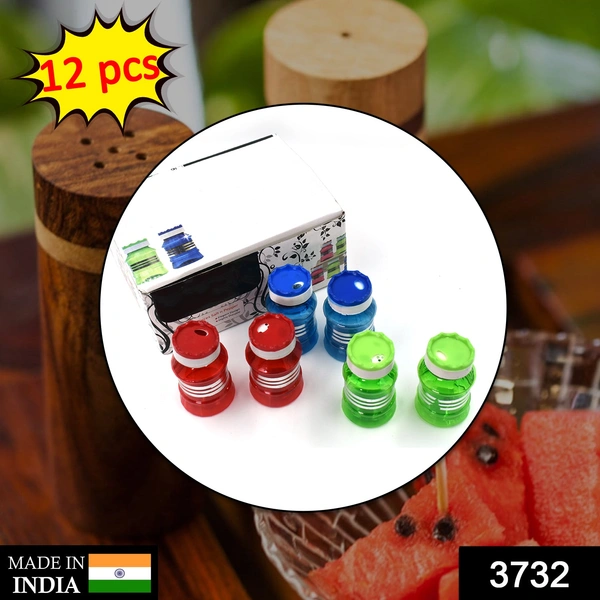 3732 12 Pc Salt N Shaker Set used in all kinds of household and official places during serving of foods and stuff etc.