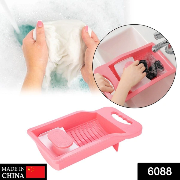 6088 Socks Washing Board used in all kinds of household bathroom places for washing unisex socks easily and comfortably.