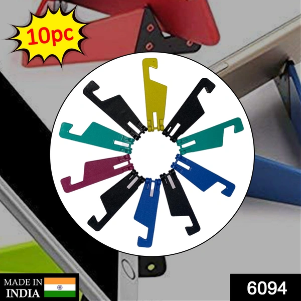 6094 V Shape Foldable Phone Stand Mobile (Pack of 10Pc)