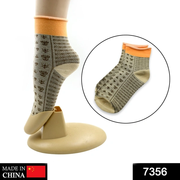 7356 Socks Breathable Thickened Classic Simple Soft Skin Friendly (1Pair)