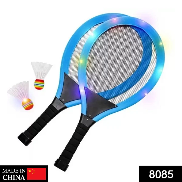8085 Led Badminton Set For Playing Purposes Of Kids And Children.