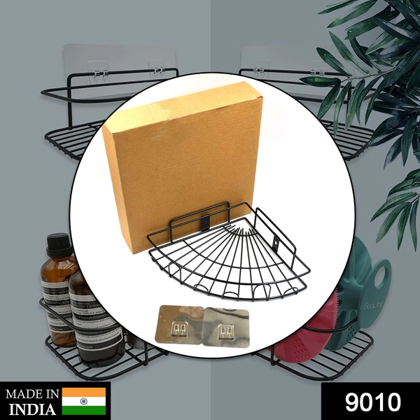 9010 1 Pc Shower Caddy Corner for holding and storing various household stuffs and items etc.