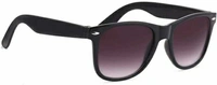 SRPM Wayfarer Sunglasses - Black+ Brown , Medium