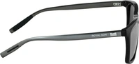 ROYAL SON Retro Square Sunglasses - Black, Medium
