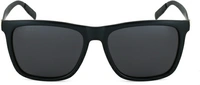 ROYAL SON Retro Square Sunglasses - Black, Medium