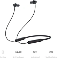 OnePlus Bullets Wireless Z Bass Edition Bluetooth Headset Black - Black
