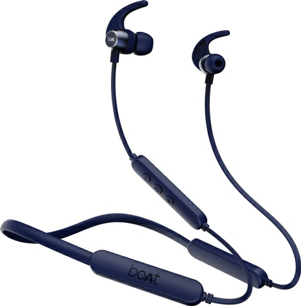 BoAt Rockerz Pro+ Bluetooth Headset - Blue, Free