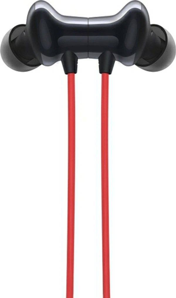 OnePlus Bullets Wireless Z Bass Edition Bluetooth Headset Black - Red, Free