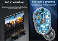blue seed BBD-S19 True wireless Portable Bluetooth Headset - Black, Free