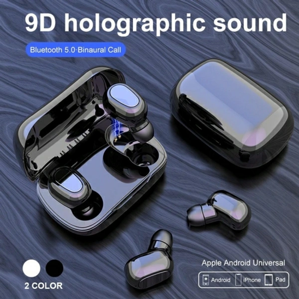 blue seed BBD-S19 True wireless Portable Bluetooth Headset - Black, Free