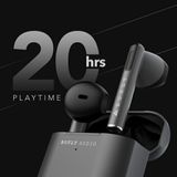 Boult Audio AirBass Xpods TWS Earbuds with 20H Playtime Bluetooth Headset - Free, Black