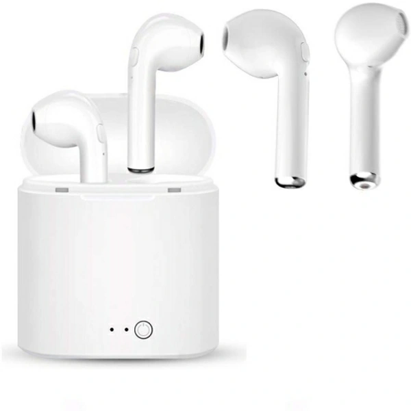 Wireless Earbuds With Charging Box Bluetooth Headset (White,) Bluetooth Headset - 20, White 